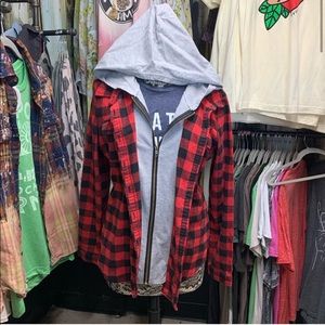 Flannel jacket